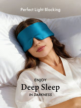 [Teal] SilkSilky-UK Sleep Mask 003