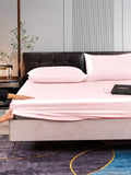 SilkSilky UK 22Momme Pure Silk Bedding Set Pink 004