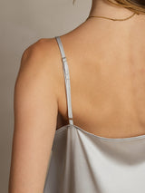 [Silver] SilkSilky-UK Spaghetti Strap Camisole 006