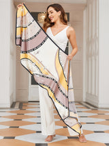 [P029] SilkSilky-UK Pure Silk Scarf 003,