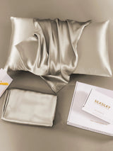 [Khaki] SilkSilky-UK 19Momme Pure Silk Pillowcase 004