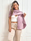 SilkSilky UK Pure Silk Scarf PaleMauve 001