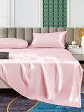 SilkSilky UK 25Momme Pure Silk Bedding Set Pink 004