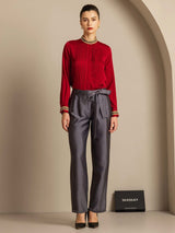 [Gray] SilkSilky-UK Women's Pants 006