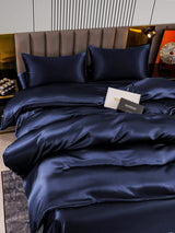 [Dark Blue] SilkSilky-UK 22Momme Bed Linen Set 004