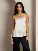 [Light Gray] SilkSilky-UK Spaghetti Strap Camisole 001