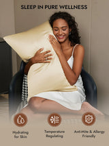 [Ivory] SilkSilky-UK 30Momme Pillowcase 005