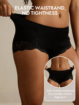 [Black] SilkSilky-UK Silk Knitted Panty 006