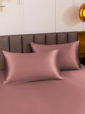 SilkSilky UK 22Momme Pure Silk Pillowcase PaleMauve 001