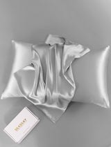 [Silver] SilkSilky-UK 22Momme Pure Silk Pillowcase 005