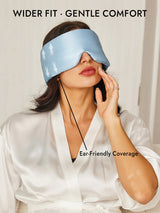 [Light Blue] SilkSilky-UK Sleep Mask 005