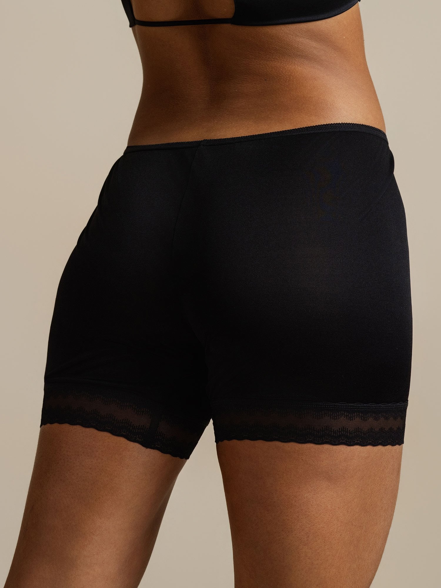 [Black] SilkSilky-UK Pure Silk Panty 005,
