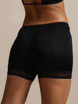 [Black] SilkSilky-UK Pure Silk Panty 005,