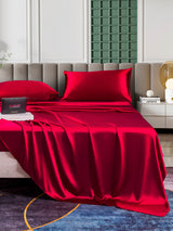 [Wine] SilkSilky-UK 25Momme Bed Linen Set 001