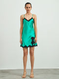 SilkSilky-UK-Pure-Silk-Sleeveless-V-Neck-Nightdress-Green-003