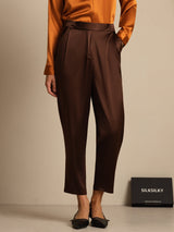 [Bitter Chocolate] SilkSilky-UK 19Momme Silk Womens Pants 001