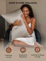 [Gray] SilkSilky-UK 30Momme Pillowcase 005