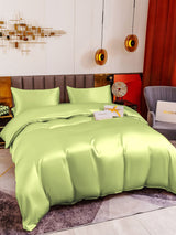 [Mint Green] SilkSilky-UK 19Momme Pure Silk Bedding Set 005