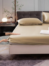 [Beige] SilkSilky-UK 22Momme Bed Linen Set 006