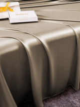 [Khaki] SilkSilky-UK 19Momme Bed Linen Set 004