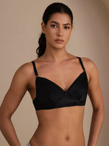 [Black] SilkSilky-UK Bra 001