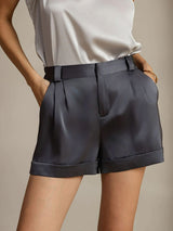 [Dark Gray] SilkSilky-UK Women's Shorts 001