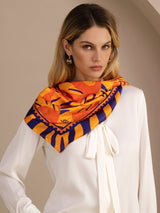 [Orange Dog] SilkSilky-UK Scarf 002
