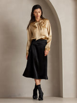 [Black] SilkSilky-UK Skirt 005