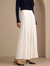 [White] SilkSilky-UK Womens Pants 001