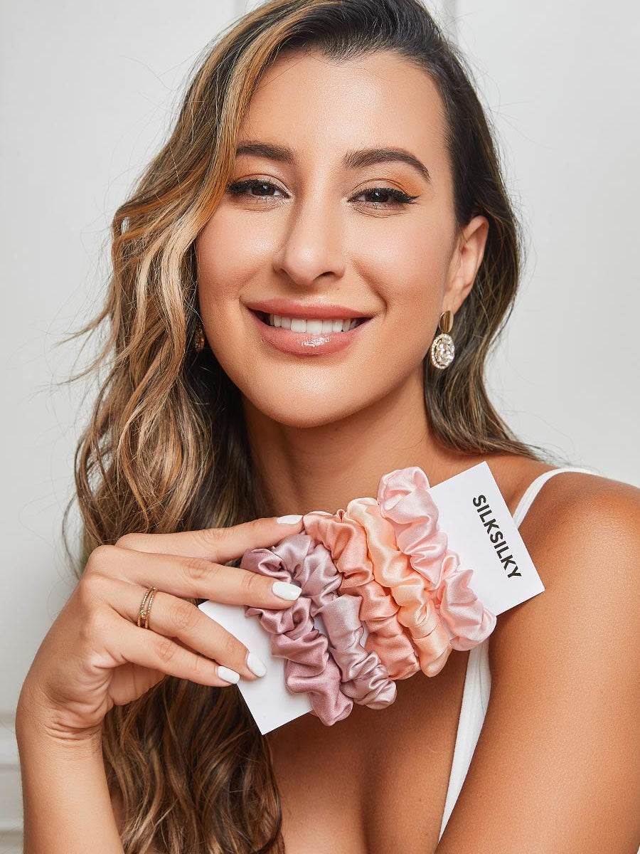 [Group4] SilkSilky-UK 19Momme Pure Silk Scrunchie 001