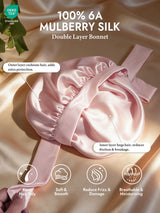 [Pale Mauve] SilkSilky-UK Sleep Cap 002