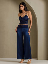 [Dark Blue] SilkSilky-UK Women's Pants 007