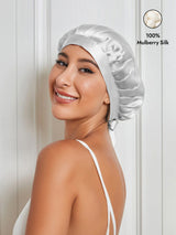 [Silver] SilkSilky-UK Sleep Cap 001