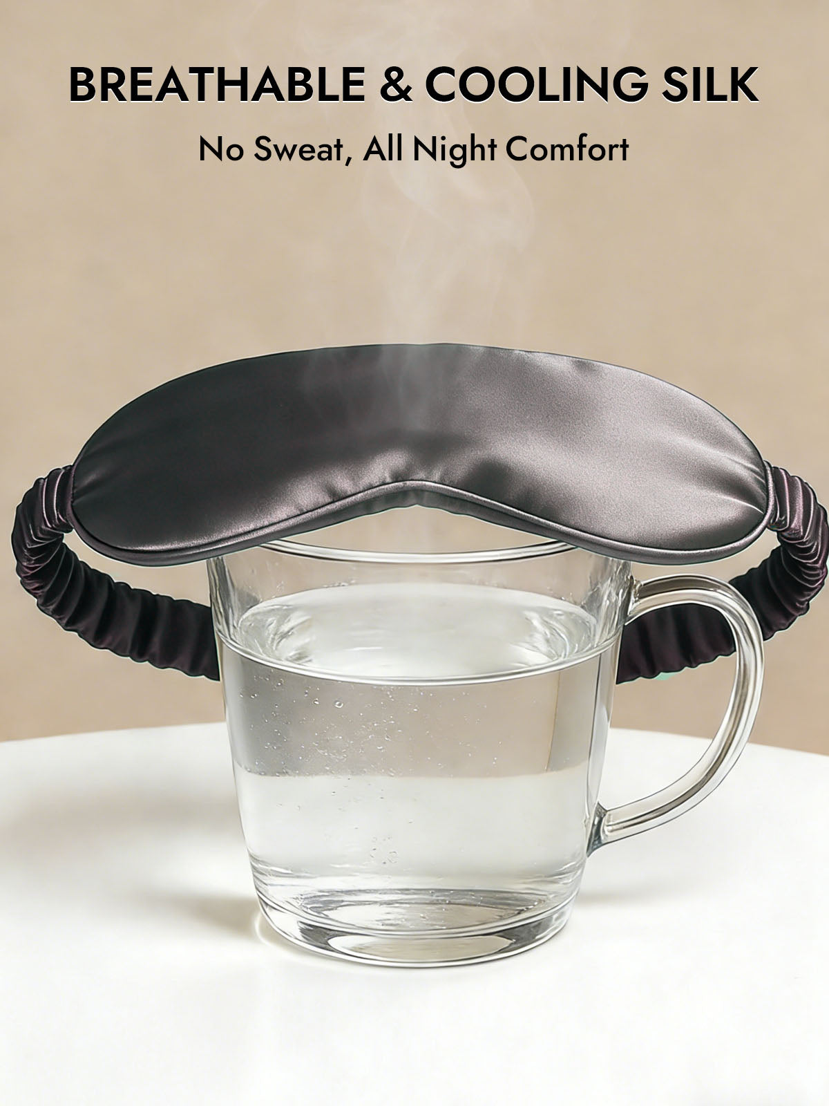 [Dark Gray] SilkSilky-UK Sleep Mask 004