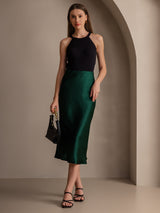 [Dark Green] SilkSilky-UK Skirt 007