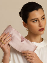 [PaleMauve+LightPink] SilkSilky-UK Sleep Mask 005