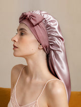 [Pink] SilkSilky-UK Sleep Cap 001