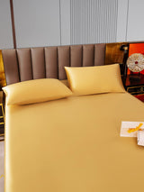 [Champagne] SilkSilky-UK 22Momme Bed Linen Set 005