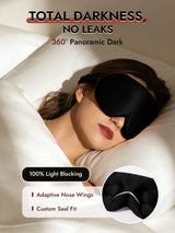 [Black] SilkSilky-UK 22Momme Sleep Mask 002