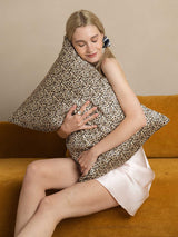 [Leopard] SilkSilky-UK 19Momme Pure Silk Pillowcase 001