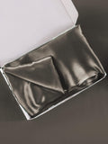 SilkSilky UK 30Momme Pure Silk Pillowcase DarkGray 006