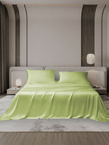 [Mint Green] SilkSilky-UK 19Momme Bed Linen Set 001
