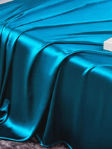 [Teal] SilkSilky-UK 22Momme Bed Linen Set 005