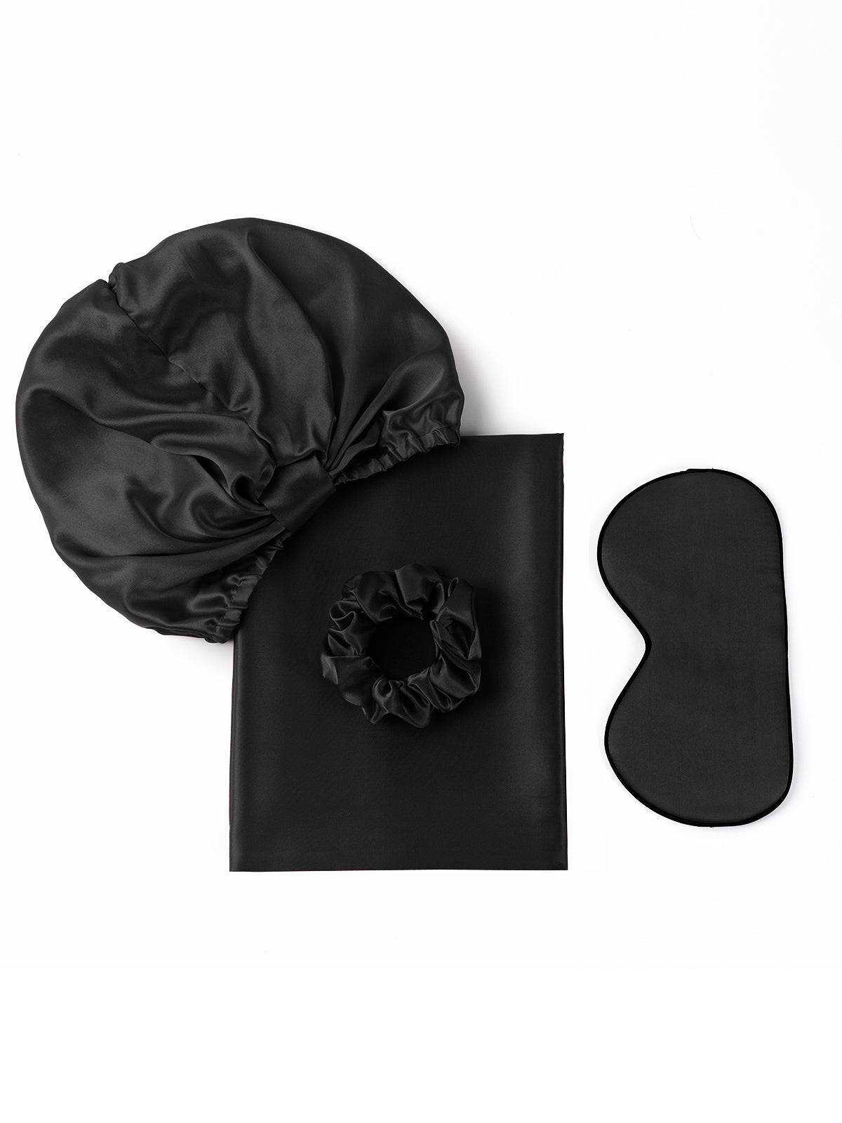 SilkSilky UK 19Momme Pure Silk Pillowcase Set Black 005