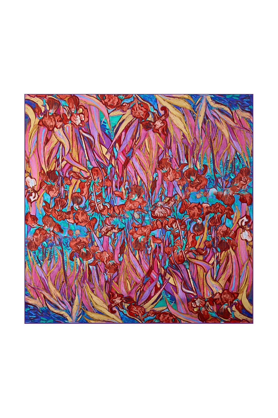 [P095] SilkSilky-UK Pure Silk Scarf 001
