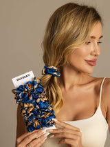 [Navy Dragon] SilkSilky-UK Scrunchie 003