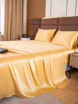 [Champagne] SilkSilky-UK 19Momme Bed Linen Set 003