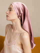 [Pale Mauve] SilkSilky-UK Sleep Cap 001