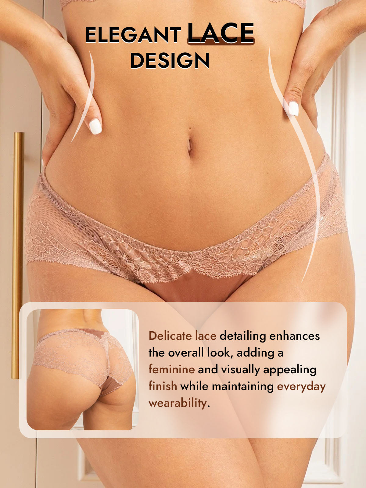 [Pale Mauve] SilkSilky-UK 100% Silk Jersey Panty 005