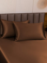 [Coffee] SilkSilky-UK 19Momme Pure Silk Pillowcase 001